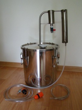 Destylator Pot Still 18l z chłodnicą i odstojnikiem