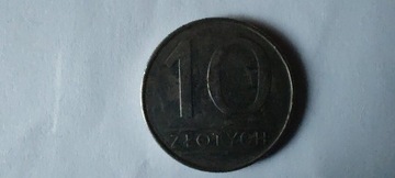 Polska 10 złotych, 1988 r. (L156)