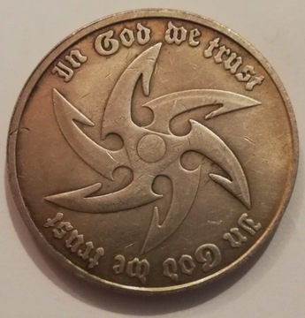 One Dollar Morgan gwiazdka shuriken gwiazdka