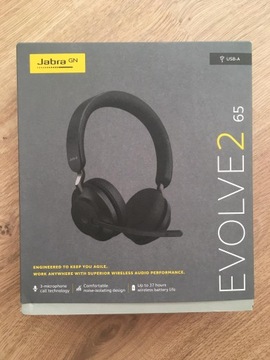 NOWE słuchawki bezprzewodowe Jabra Evolve2 65