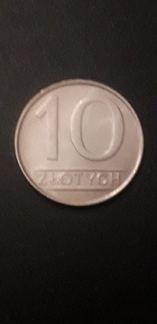 Moneta 10 zł z1987