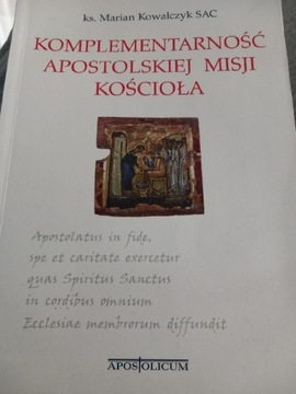 Komplemantarnosc Apostolskiej Misji Kosciola