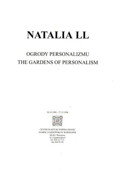 NATALIA LL Ogrody personalizmu 