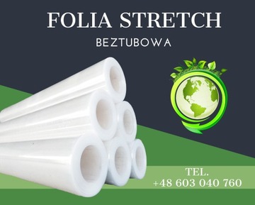 Nowość - BEZTUBOWA Folia STRETCH - Ręczna
