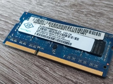 Pamięć RAM Nanya 2GB 1Rx8 PC3-10600s-9-10-B2