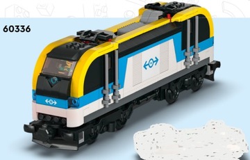 LEGO 60336 Lokomotywa + silnik 60198 BEZ huba 