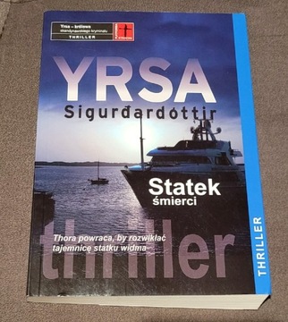 Książka " Statek śmierci " Y. Sigurdardottir