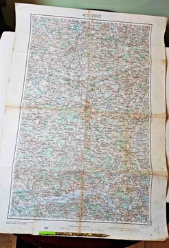 Stara mapa Siedlec 1914 rok