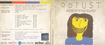 Krzysztof Fetras Quartet: Odpust (CD, 2015) [Jazz]
