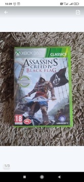 Gra Assassin's Black 4 Flag na xbox 360 Assassin