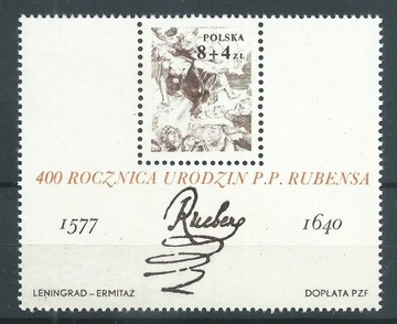 Bl.100 (2354) 400.r. urodzin Petera Paula Rubensa
