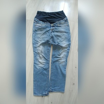 Spodnie ciążowe jeans rozm. 38 2 pary