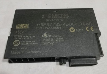 Modul I/O Simatic S7 Siemens 6ES7 132-4BD00-0AA0