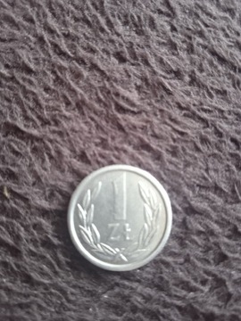 Moneta 1 zł 1989