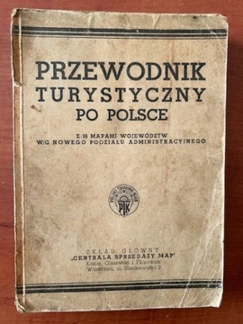 Przewodnik Turystyczny Po Polsce z Mapami 1938