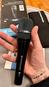 Mikrofon wokalny Sennheiser E965; scena, studio