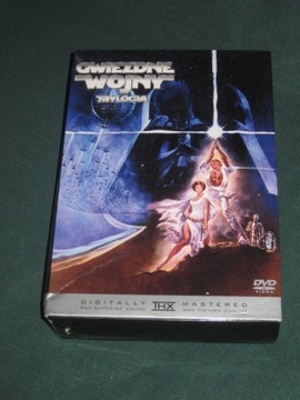 STAR WARS GWIEZDNE WOJNY CZĘŚCI IV-VI 3 DVD NAP PL