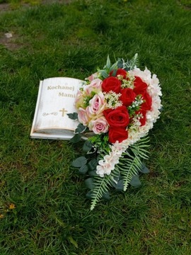 Księga xl stroik kompozycja na cmentarz dzień mamy