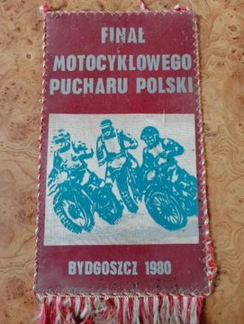 Proporczyk z PRL z 1980