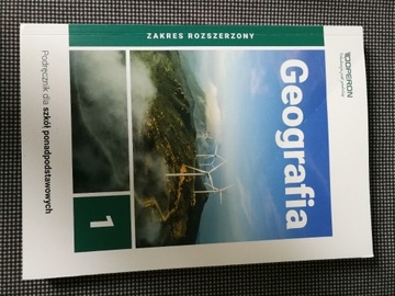 Podręcznik Geografia 1 + karty pracy nie otwierane