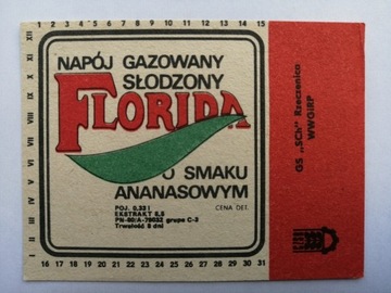 Etykieta Polska -  napoje PRL 28