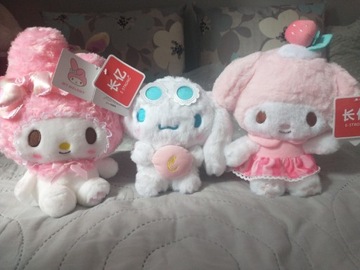 My Melody róża Cinnamoroll z okularami Sanrio nowa