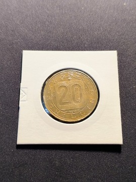 20 SZYLINGÓW AUSTRIA M.OKOLICZ.1980 ROK BRĄZAL 