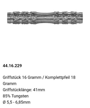 Barrel DART MP   16gr / 18gr Lotki 