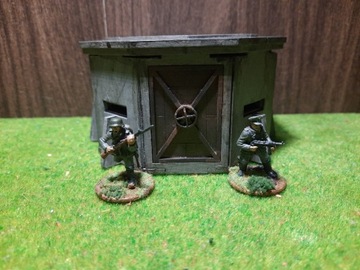 Bolt Action Bunkier pomalowany i gotowy do gry