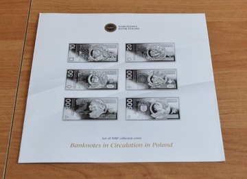Folder 2022 - Polskie banknoty obiegowe ang
