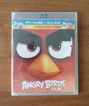 Angry Birds Blu-Ray 3D - Blu-ray -  Nowy  PL