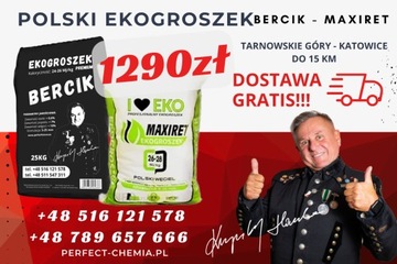 Ekogroszek Maxiret | Bercik - worki 25KG - 1 Tona