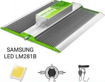 Lampa panel led 1000w Bestva Samsung led growbox 