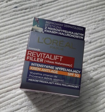 L'ORÉAL przeciwstarzeniowy krem do twarzy spf50+