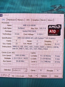 Procesor AMD A-10 6800K APU