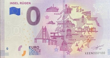 Banknot 0 Euro - Insel Rugen 2019