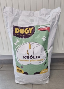 DOGY KARMA PIECZONA KRÓLIK 10 KG BEZZBOŻOWA HIPOALERGICZNA