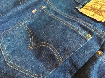 jeansy levis 527 Orange Tab z lat 70 Made in USA