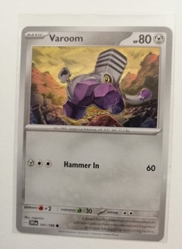 Karta Pokemon Varoom (SVI 141) 