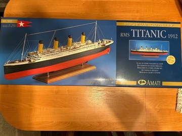 Titanic 1:250 Amati Model Drewniany