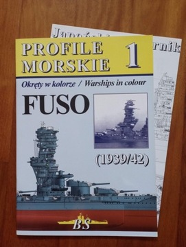 Japoński pancernik Fuso 1939/42 Profile Morskie