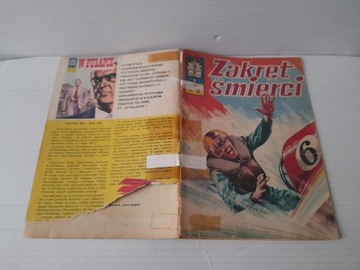 Komiks KAPITAN ŻBIK ZAKRĘT ŚMIERCI wydanie 1 1974