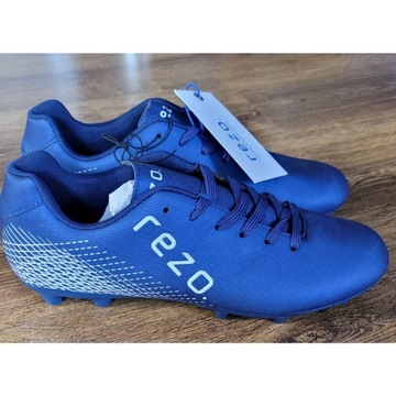Buty piłkarskie męskie korki Rezo niebieskie 41