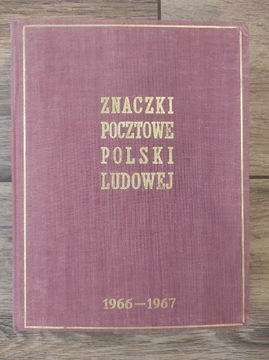 Znaczki Pocztowe Polski Ludowej 1966-1967