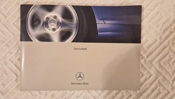 Książka serwisowa Mercedes CZYSTA niemiecka