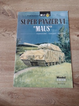 Model Kartonowy Model Card Maus 