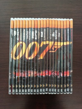 James Bond 007 - Kolekcja 21 płyt DVD STAN IDEALNY