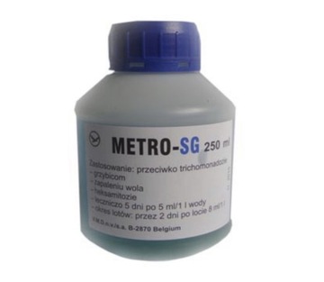 Metronidazol Metro SG 250 ml dla gołębi kur