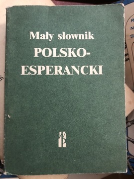 Mały słownik polsko- esperancki Kazimierz Tymiński