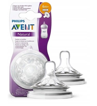 Avent Natural SMOCZEK DO BUTELKI 2szt 6+